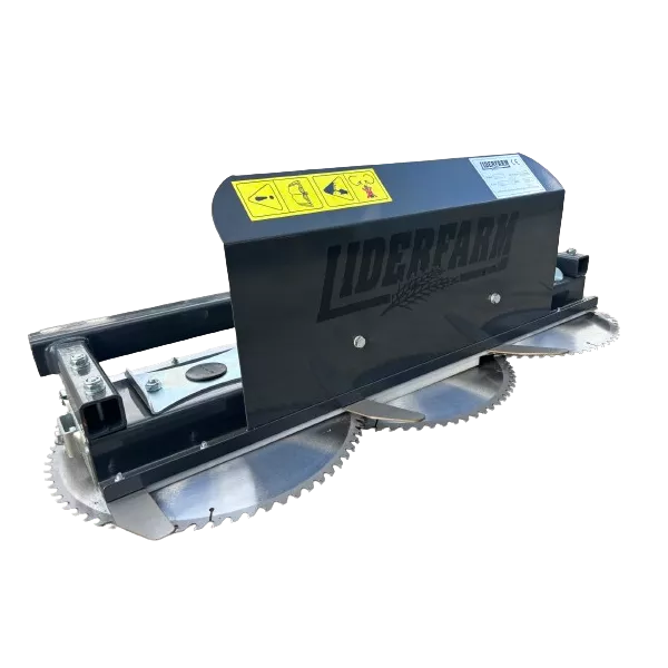 Lamier 1m pour épareuses et tailles haies LIDERFARM, disque acier 400mm