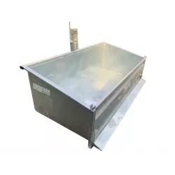 Benne 3 points galvanisée LIDERFARM 1m80 charge 800kg Ø19mm – Image 4
