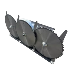 Lamier 1m pour épareuses et tailles haies LIDERFARM, disque acier 400mm – Image 6