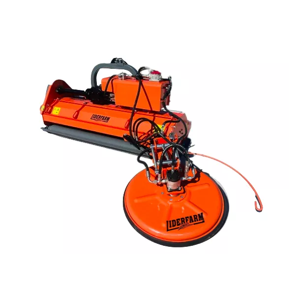 Tondo-broyeur LIDERFARM 1m45 avec disque latéral