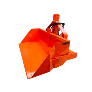 Godet à basculement hydraulique LIDERFARM 1m60 800kg pour tracteurs 30-80 CV