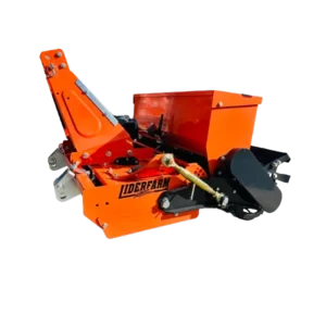 Herse rotative LIDERFARM 1m10 avec semoir pour micro tracteurs 25CV